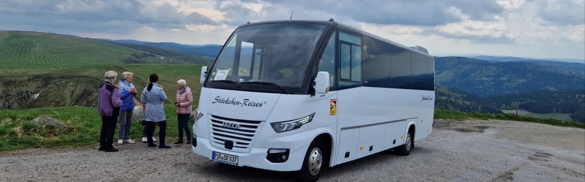 Bus Stöckchen-Reisen