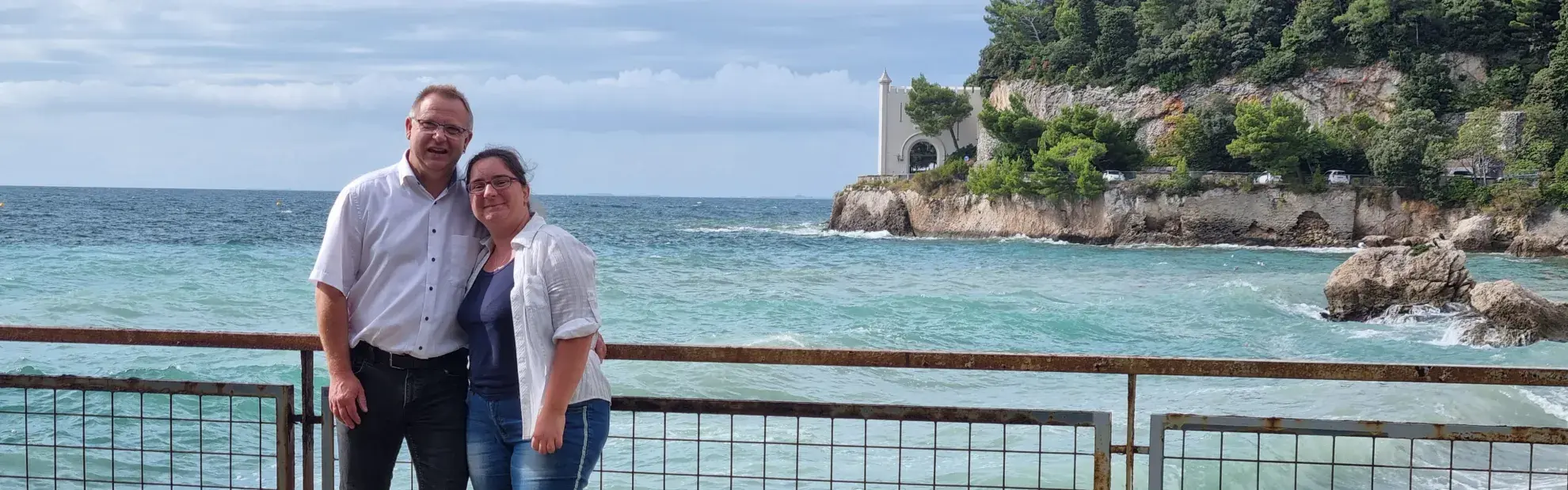 André Petzke und Peggy Kluge